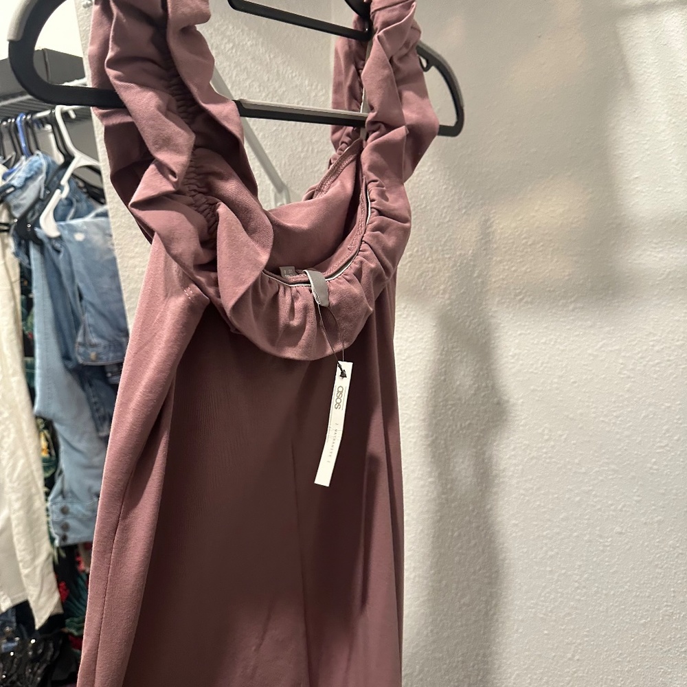 PLUM DRESS - Picture 2 of 2